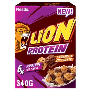 Nestle Lion Caramel & Chocolate Cereal 340g