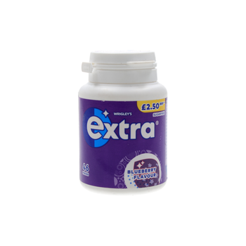 Extra Blueberry Pmp Bottle Sugarfree Gum 46 Piece £2.5064g