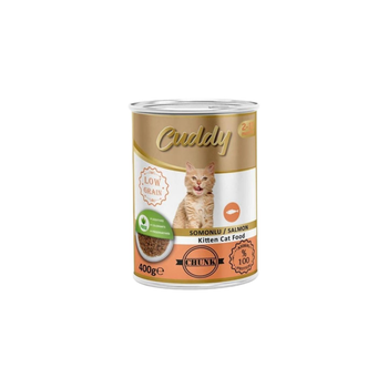Cuddy Wet Food For Kittens With Salmon 400g