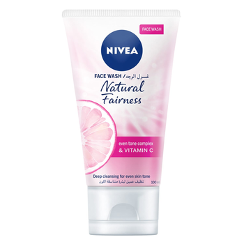 Nivea Natural Fairness Cleansing Face Wash 100Ml