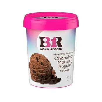 Baskin Robbins Chocolate Mousse Royale Ice Cream 500Ml