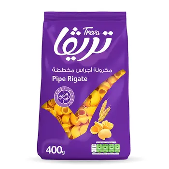 Treva Pipe Rigate Macaroni 400g