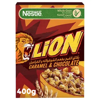 Nestle Lion Caramel & Chocolate Cereal 400g