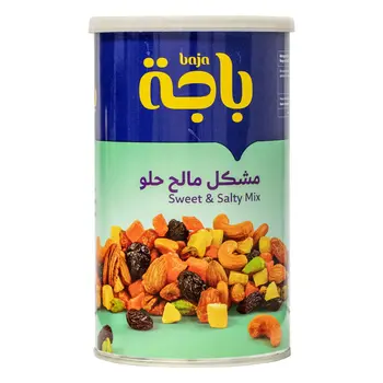 باجة مشكل مكسرات مالح حلو 450جرام