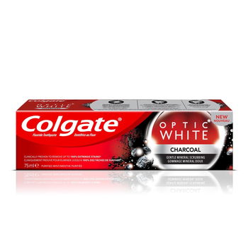 Colgate Optic White Charcoal Toothpaste 75Ml