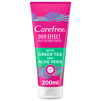 Carefree Duo Effect Intimate Wash 200Ml