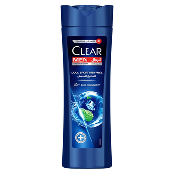 Clear Anti-Dandruff Shampoo Cool Sport Menthol 400Ml