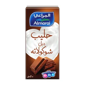 المراعي حليب بالشوكولاتة المزدوجة 200مل