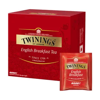 Twinings English Breakfast Black Tea Bags 50Pieces