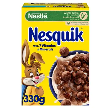 Nestlé Nesquik Chocolate Breakfast Cereal 330g