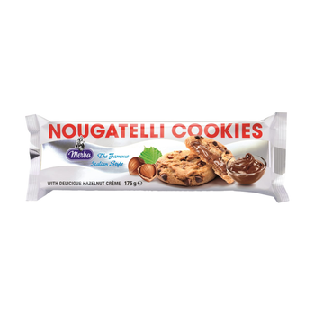 Merba Nougatelli Hazelnut Cookies 175g