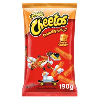 Cheetos Crunchy Cheese Snacks 190g