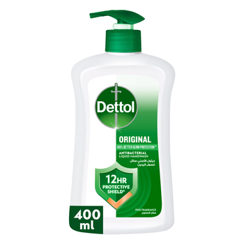 Dettol Original Pine Antibacterial Hand Wash 400ml