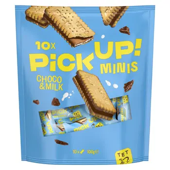Bahlsen Pick Up MINIS Choco & Milk Bars 10x106g