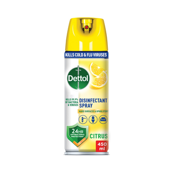 Dettol Citrus Disinfectant Spray 450ml