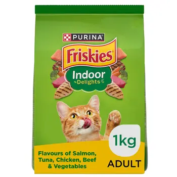 Friskies Indoor Delights Adult Cat Food 1.1Kg