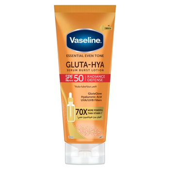 Vaseline Gluta-Hya Serum Burst Lotion Radiance Defence Spf 50 Pa+++ 180Ml