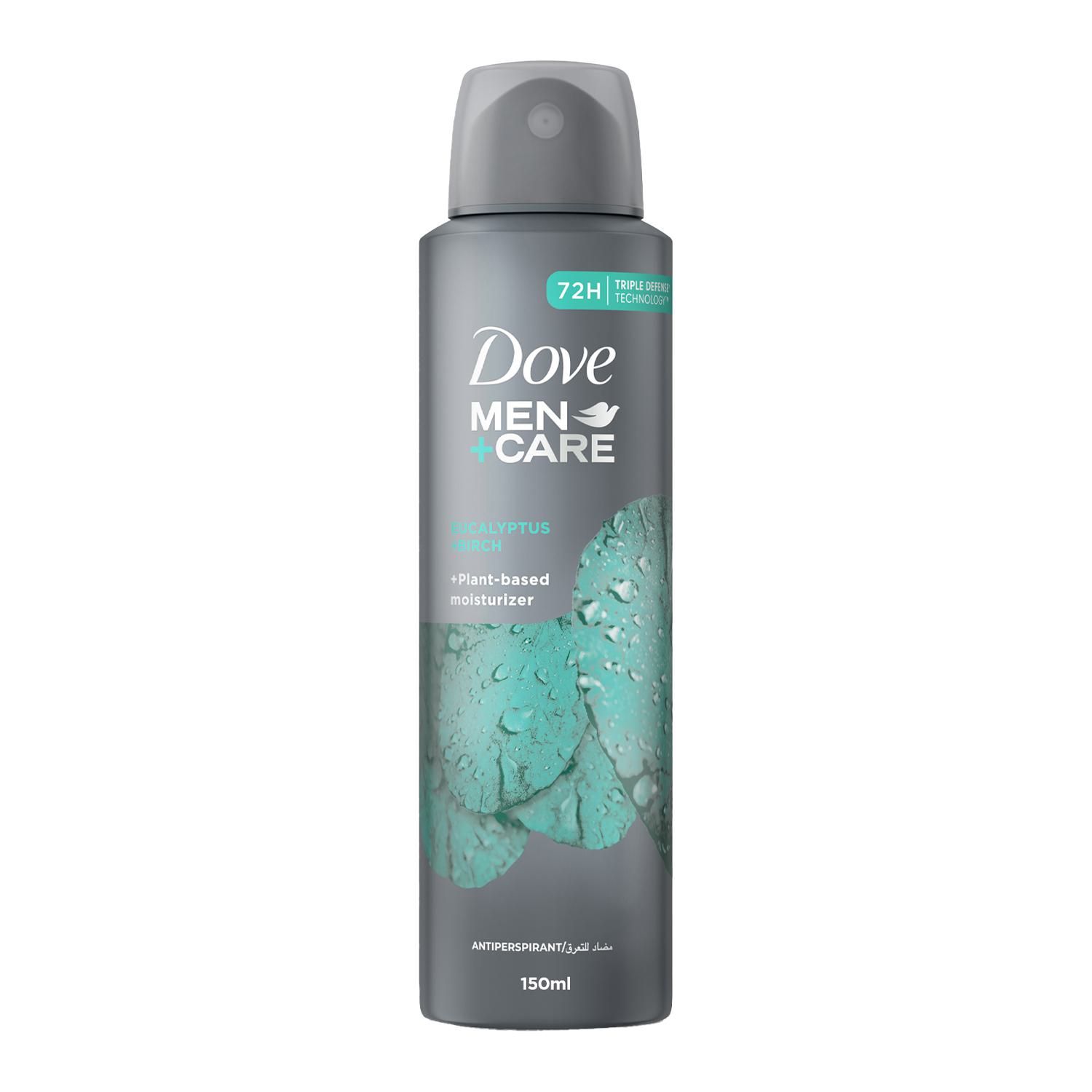 Dove Men+Care Antiperspirant Deodorant Spray Eucalyptus & Birch 150Ml