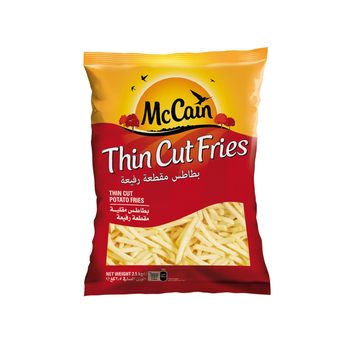 McCain Thin Cut Potato Fries 2.5kg