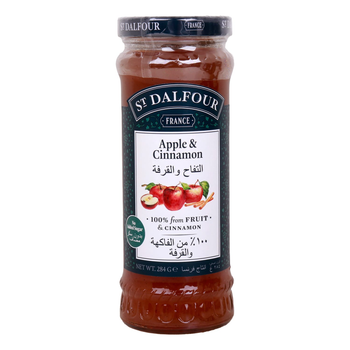 St Dalfour Apple & Cinnamon Fruit Spread 284g