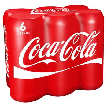 Coca-Cola Soft Drink Pack 6× 355 ml
