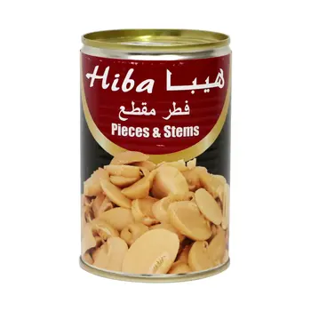 Hiba Mushroom Pieces & Stems 357g
