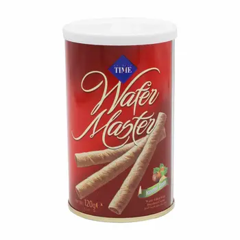 Cizmeci Time Hazelnut Cream Wafer 120g