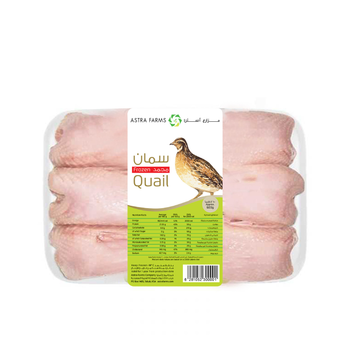 Astra Farms Frozen Quails 600g