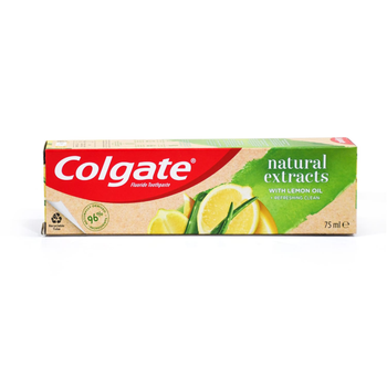 Colgate Natural Extracts Lemon Toothpaste 75Ml
