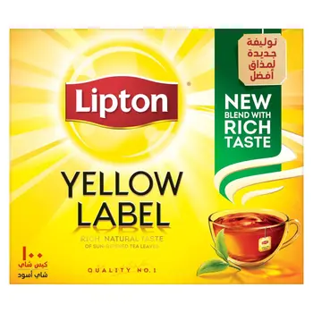 Lipton Yellow Label Black Tea 100Pieces