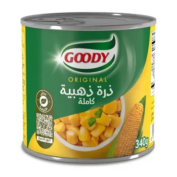 Goody Golden Corn Whole Kernels 24×340g