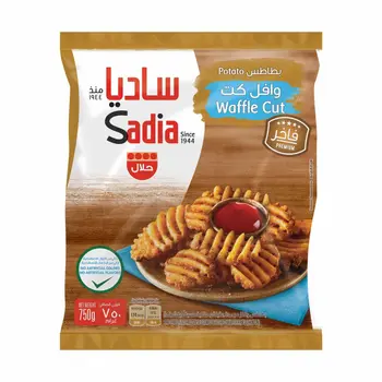 ساديا بطاطس تقطيع وافل 750جرام