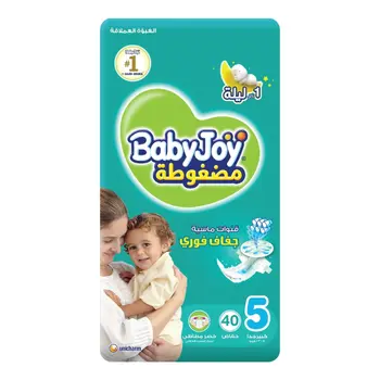 Babyjoy Size 5 Junior Diaper 40 Pieces