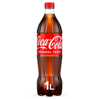 Coca Cola Original Taste Carbonated Soft Drink 1L