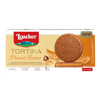 Loacker Tortina Peanut Butter 126g
