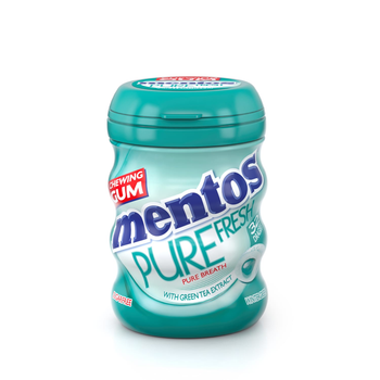 Mentos Pure Fresh Green Tea Sugar-Free Gum 56g