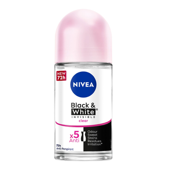 Nivea Black & White Invisible Antiperspirant 50Ml