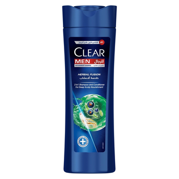 Clear 2In1 Shampoo & Conditioner For Men Herbal Fusion 400Ml