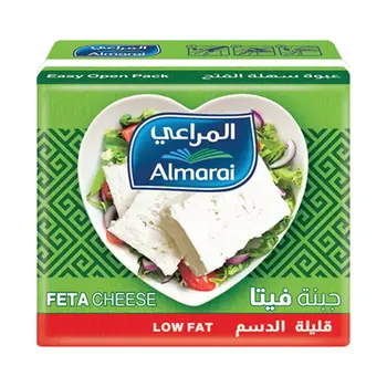 Almarai Less Salt Low Fat Feta Cheese 200g