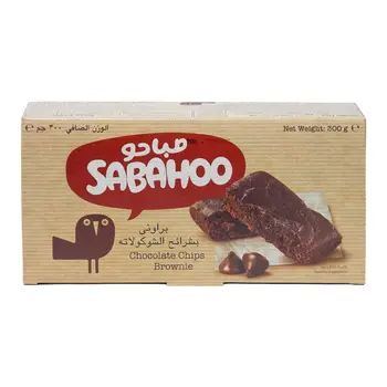Sabahoo Chocolate Chips Brownie 6X50g