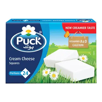 Puck Cream Cheese Squares 24Pieces