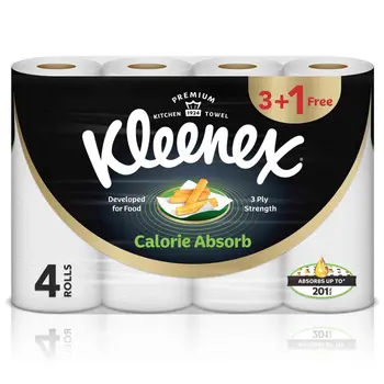 Kleenex Viva Calorie Absorb Kitchen Towel 4X50Pieces
