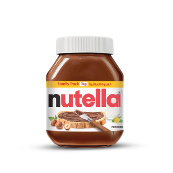 Nutella Hazelnut Chocolate Breakfast Spread Jar 1Kg