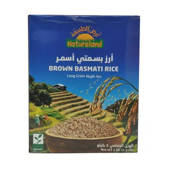 Natureland Organic Brown Basmati Rice 1Kg
