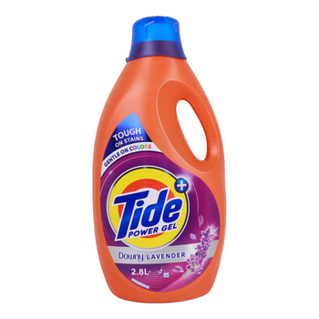Tide Power Gel Lavender Laundry Detergent 2.8L