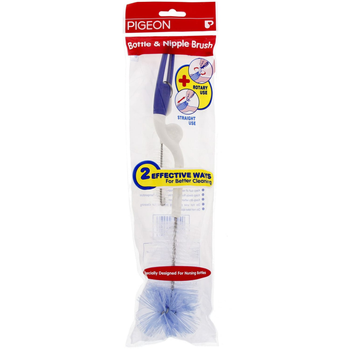 Pigeon 2-in-1 Bottle & Nipple Brush 1Pieces
