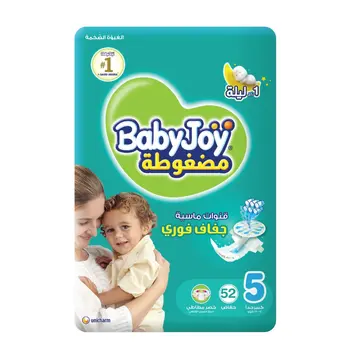 Babyjoy Junior Diapers Size 5 52 Pieces