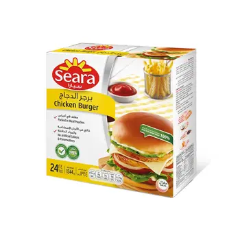 Seara Un-Breaded Chicken Burger 1344g