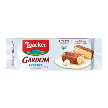 Loacker Gardena Coconut Crispy Wafers 38g