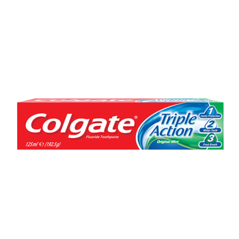 Colgate Triple Action Mint Toothpaste 125g